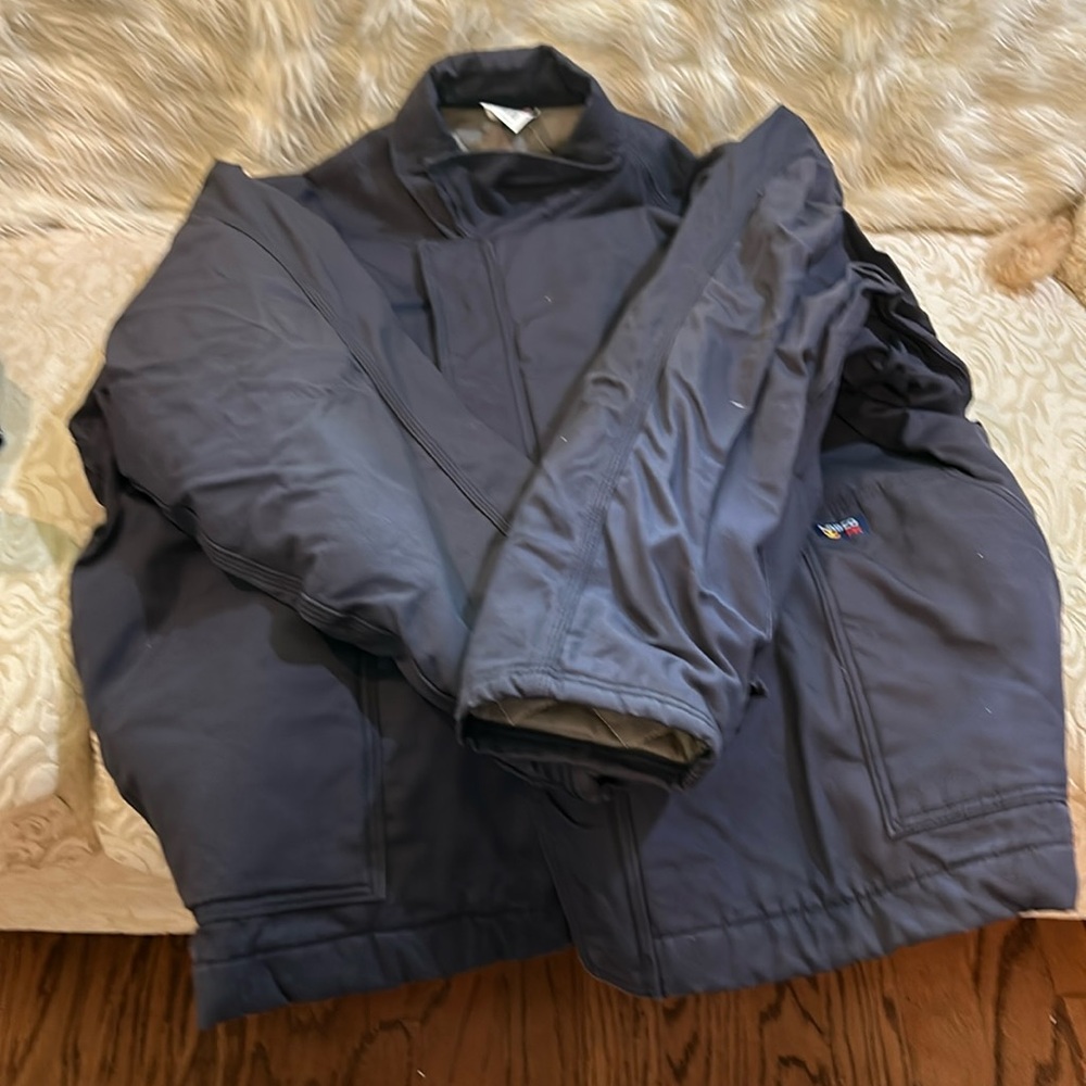 Blue like new LAPCO FR insulated jacket